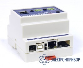 Контроллер с usb/lan/web доступом (2 релейных канала) АМЕ-1277