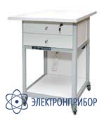 Стол подкатной с ящиками с антистатической столешницей АРМ-5057-9-ESD