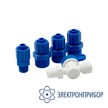 Акриловая проточная камера (ячейка) на 2 электрода (до 60 градусов) 3/4" npt AQUA-LAB AQ-CELL2-3/4
