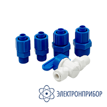 Акриловая проточная камера (ячейка) на 3 электрода (до 60 градусов) 3/4" npt AQUA-LAB AQ-CELL3-3/4