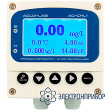 Цифровой промышленный контроллер хлора и ph AQUA-LAB AQ-CHL1