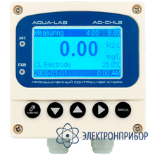 Цифровой промышленный контроллер хлора и ph AQUA-LAB AQ-CHL2 (24В)