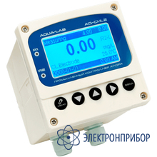 Цифровой промышленный контроллер хлора и ph AQUA-LAB AQ-CHL2 (24В)
