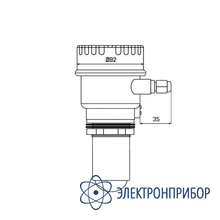 Промышленный ультразвуковой датчик уровня воды AQUA-LAB AQ-LEVEL1-RS485