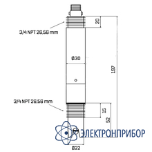 Промышленный orp электрод (rs-485) AQUA-LAB AQ-SMART-ORP1