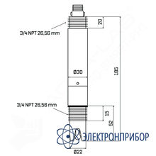 Промышленный ph электрод (rs-485) AQUA-LAB AQ-SMART-PH1