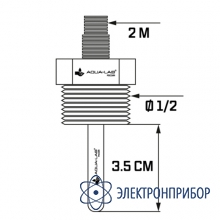 Термодатчик ½ AQUA-LAB AQ-PT1000 (-200 ~ +450)