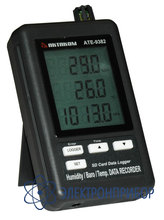 Измеритель-регистратор температуры, влажности и атмосферного давления с временными метками АТЕ-9382