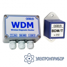 Комплект беспроводных датчиков (3 штуки) и приемника (без экрана) для контроля контактов выключателей BDM/T+WDM/T
