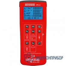 Тестер фотоэлектрических систем и графопостроитель Benning PV 2