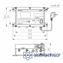 Анализатор растворенного водорода (настенное исполнение) МАРК-509/1 (с модулем стабилизации водного потока МС-402М)