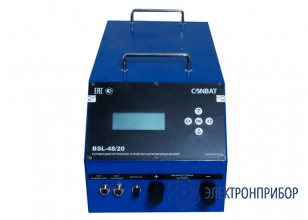 Устройство разрядно-диагностическое (тестер) аккумуляторных батарей BSL-60/20-PC