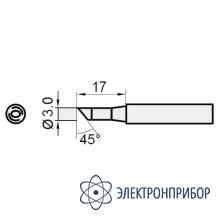 Жало сменное (скос 45 градусов диаметр 3 мм) 5SI-216N-3C