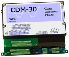 Система мониторинга состояния и диагностики дефектов изоляции 30 кабельных линий CDM-30