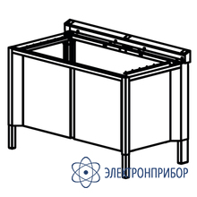 Основание стола-мойки лабораторного 1434х700 мм ДЕ-СМ-14-7 Дельта VIKING LAB RAL9010