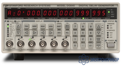 Генератор импульсов + генератор задержек DG645