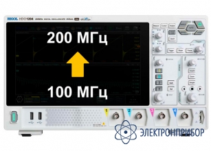 Опция расширения полосы пропускания со 100 мгц до 200 мгц DHO1000-BWU10T20