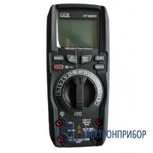 Мультиметр цифровой trms с функцией проверки солнечных батарей DT-965PV