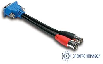 Переходник с интерфейса d9 на два bnc TA299