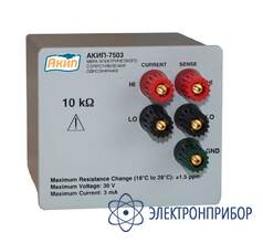 Мера сопротивления однозначная АКИП-7503-2ГОм