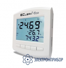 Измеритель-регулятор температуры, влажности и абсолютного давления EClerk-Eco-RHTP-0-0-R