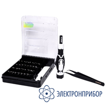 Отвертка с набором бит (32 предмета в наборе) ELEMENT 8189A
