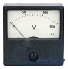 Вольтметр щитовой аналоговый постоянного тока ЭВ2231кл.2,5