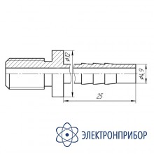 Для el-pack l Фланец со штуцером для отбора проб масла из РПН