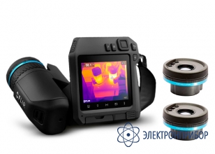 Тепловизор с широкоугольным объективом и телеобъективом FLIR T560/42°/14°