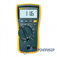 Мультиметр для специалистов по системам обогрева, вентиляции и кондиционирования воздуха с функцией измерения температуры и микротоков Fluke 116