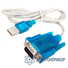 Для подключения измерительных приборов к компьютеру Кабель-адаптер МЕГЕОН RS232 (USB-DB9 Male)