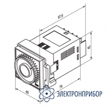 Реле-регулятор с термопарой тхк с ручным заданием уставки ТРМ502