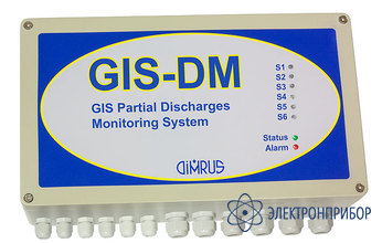 Система мониторинга и диагностики дефектов изоляции круэ и отходящих кабельных линий GIS-DM 6 каналов