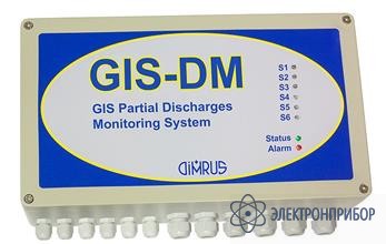 Система мониторинга и диагностики дефектов изоляции круэ и отходящих кабельных линий GIS-DM