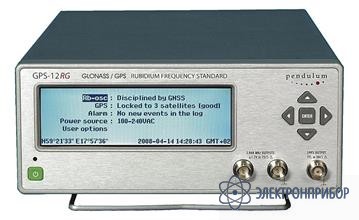 Рубидиевый стандарт частоты с синхронизацией по gps GPS-12RG