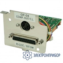 Интерфейс: компаратор с зуммером / rs-232c / токовая петля GX-04