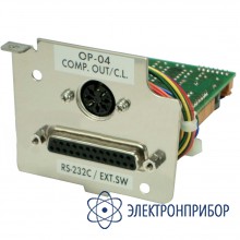 Интерфейс: компаратор с зуммером / rs-232c / токовая петля GX-04