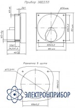 Микроамперметр щитовой аналоговый постоянного тока ЭВ2233 кл. 2,5