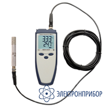 Термогигрометр с выносным преобразователем дв2тсм-1t-1п-б\080 (кабель 4 м) ИВА-6АР/ ДВ2ТСМ-1T-1П-Б\080