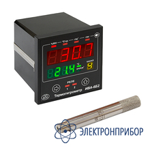 Стационарный термогигрометр в щитовом исполнении (преобразователь дв2тсм-1t-1п-б\080) ИВА-6Б2/ДВ2ТСМ-1T-1П-Б\080