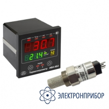 Стационарный термогигрометр в щитовом исполнении для измерения влажности технологических газов и сжатого воздуха (преобразователь дтр-1-см) ИВА-6Б2/ДТР-1-СМ