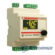Блок индикации термогигрометра в исполнении на din-рейку ИВА-6Б2-К-DIN
