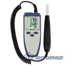 Термогигрометр с регистрацией измеренных значений и каналом измерения атмосферного давления (с выносным преобразователем) ИВА-6А-Д-КП