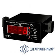 Стационарный одноканальный измеритель-регулятор микровлажности газов в щитовом исполнении (измерительный блок, 1 реле, 1 аналоговый выход) ИВГ-1/1-Щ-1Р-1А