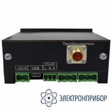 Одноканальный стационарный термогигрометр в щитовом исполнении (измерительный блок) ИВТМ-7/1-Щ (USB)