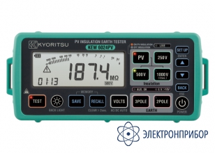 Измеритель параметров изоляции фотоэлектрических панелей KEW 6024PV