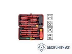 Набор e-smart из 12 инструментов в металлическом боксе KL300IS