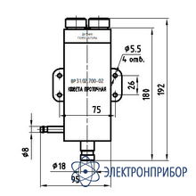 Кювета проточная для марк-902 BP31.02.700-02