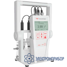 Лабораторный ph-метр с с проточной ячейкой px/ph ЛИДЕР-641