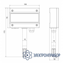 Преобразователь влажности hvac Rotronic HygroFlex HF1